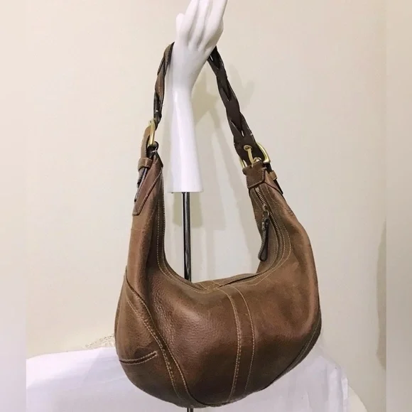 vintage coach old hobo Jackie ブラウン vintage coach old hobo Jackie ブラウン Old Coach Ergo 9033